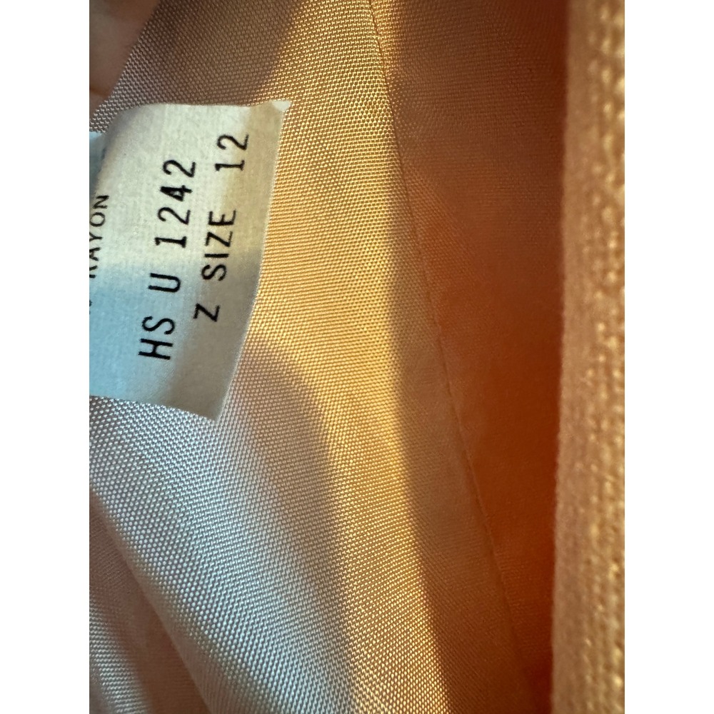 JH Collectibles Pink Linen Blend Blazer Skirt Suit Set Women Size 12 - Picture 8 of 9